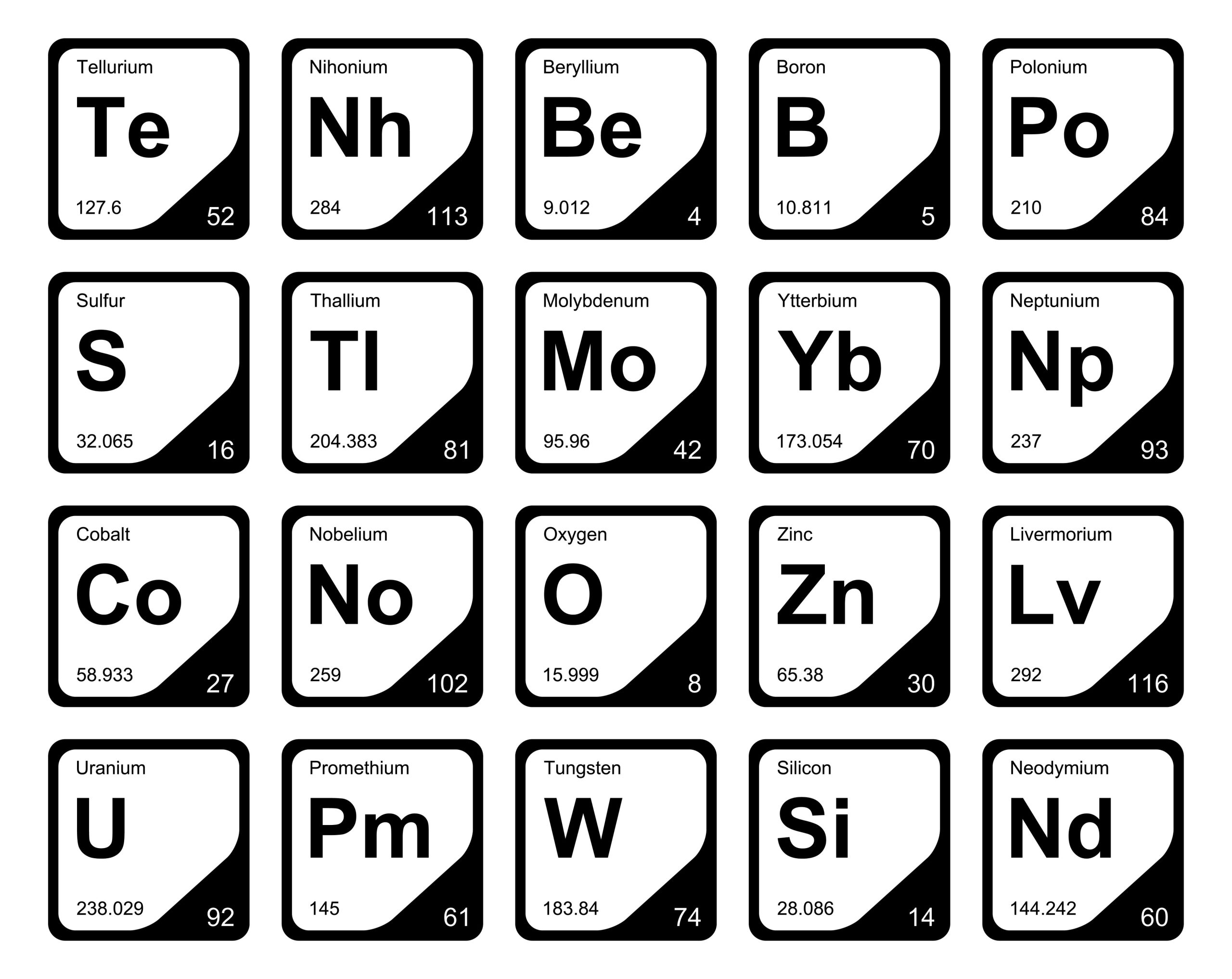Non-metals, second part of VIA group