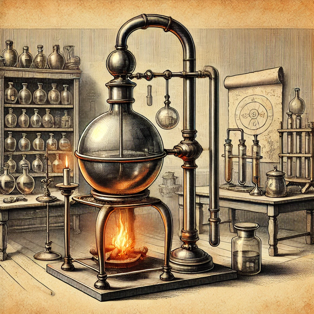 Anbiq: An old distillation tool