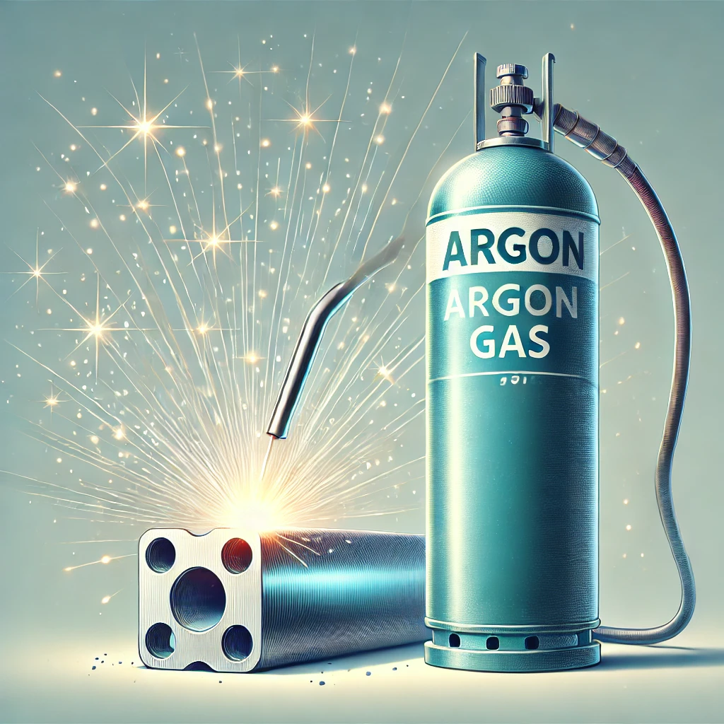 Argon in welding