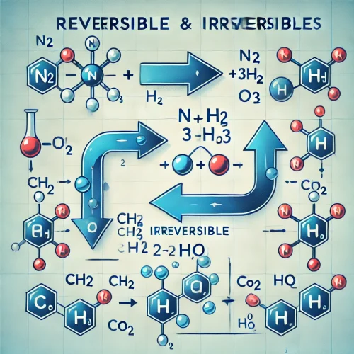 Reciprocal reaction in chemistry