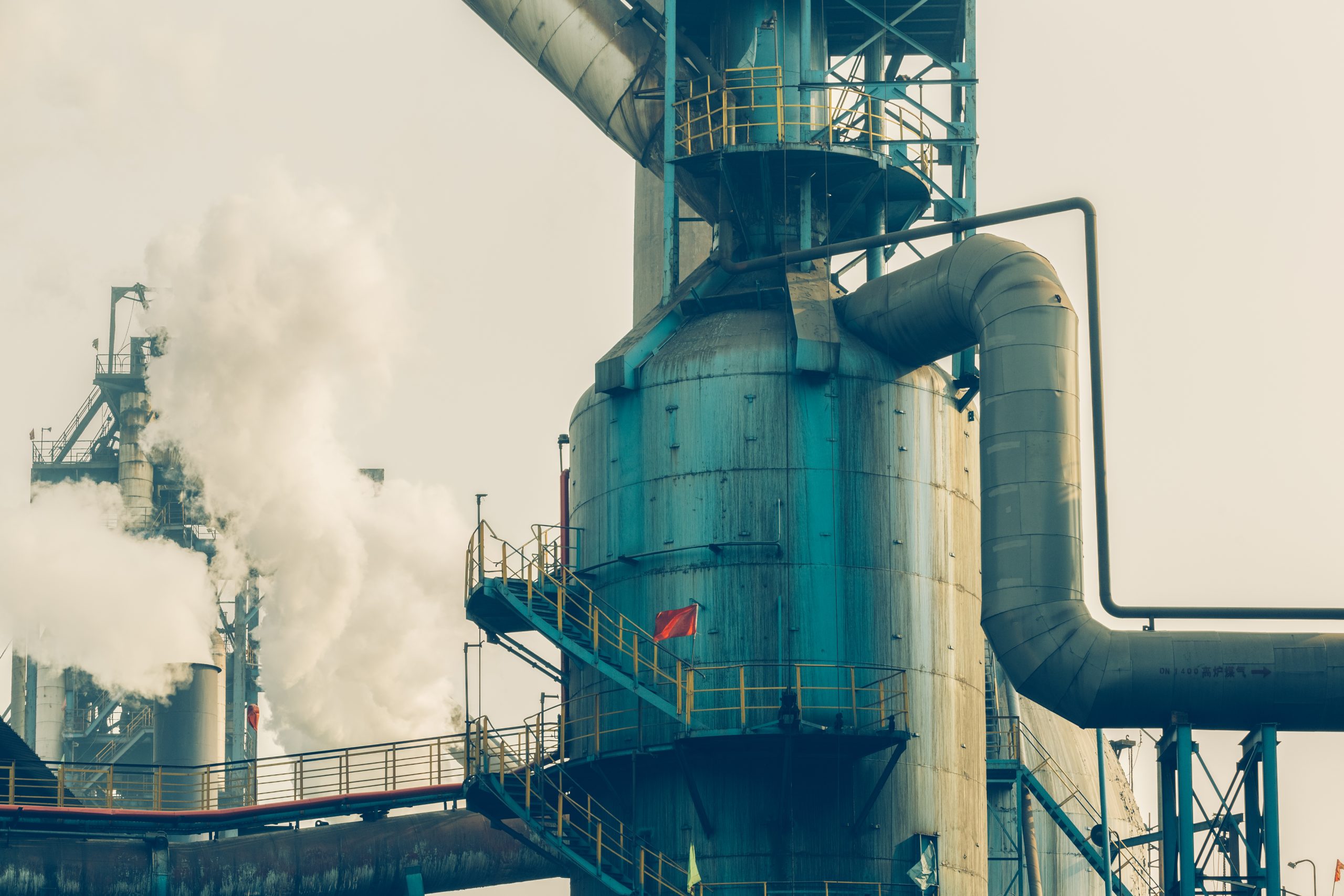 Production of ammonia for industrial use