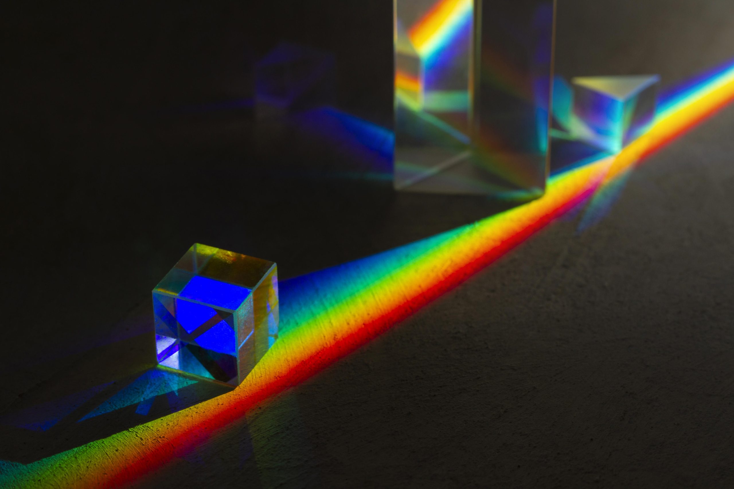Optical emission and emission spectrum